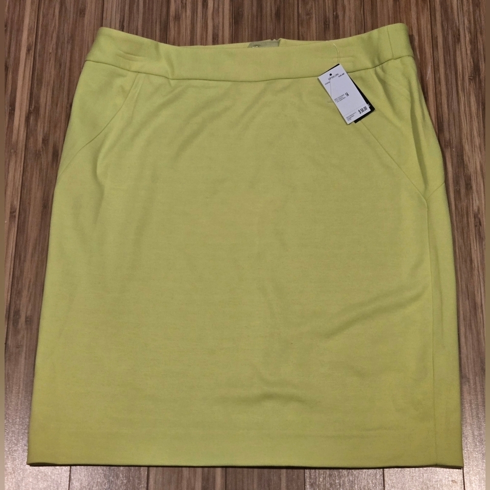 NWT Premise Elegant Yellow Women's Skirt